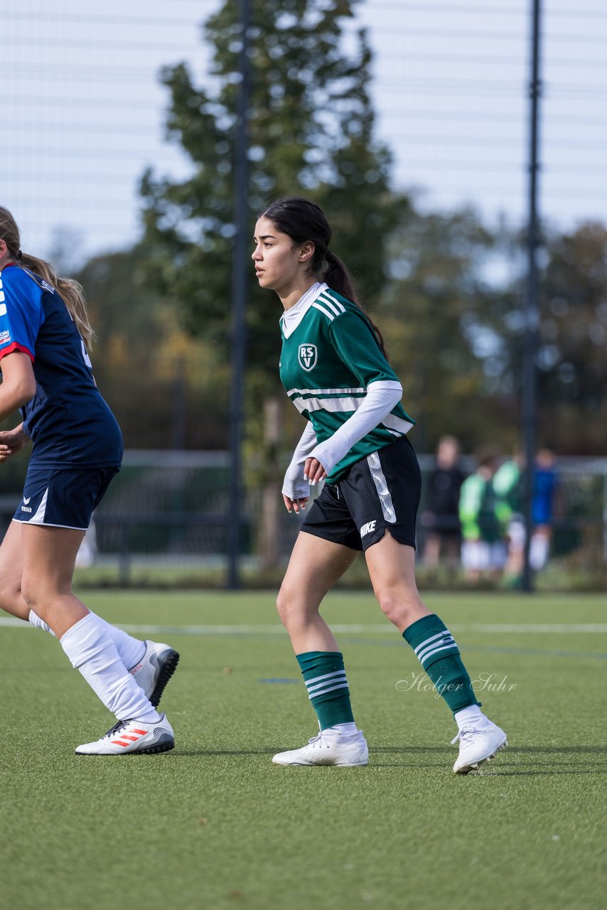 Bild 103 - wU19 Rissener SV - VfL Pinneberg : Ergebnis: 9:1